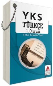 YKS 1.Oturum Türkçe Kartları TYT Tufan Şahin Delta Kültür-Eğitim 9786059716970