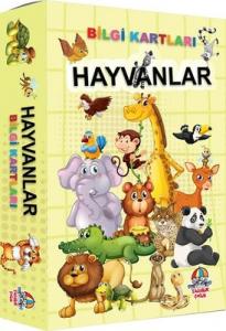 Hayvanlar - Bilgi Kartları Yağmur Çocuk 9786052185711
