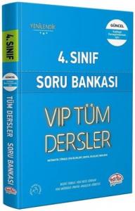 4.Sınıf VIP Tüm Dersler Soru Bankası Editör 9786052802991