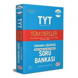 TYT Tüm Dersler Soru Bankası Editör 9786052803660