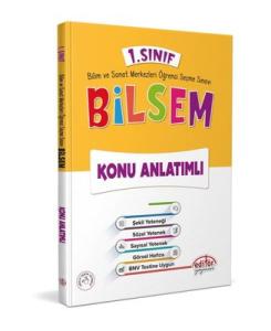 1.Sınıf Bilsem Konu Anlatımlı Editör 9786052804612