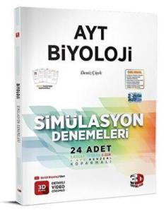 AYT Biyoloji Simülasyon Denemeleri 3D Yayınları 9786051949895