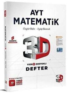 AYT Matematik Video Destekli Defter 3D Yayınları 9786259906096