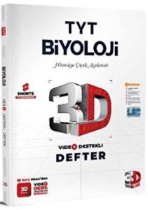 2024 TYT Biyoloji Video Destekli Defter 3D Yayınları 9786259906058