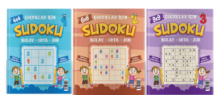 Çocuklar İçin Sudoku Set Mavi Boncuk Yayınları 9786256024014