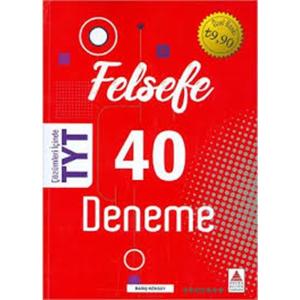 TYT Felsefe 40 Deneme Delta Kültür Yayınları 9786057698216