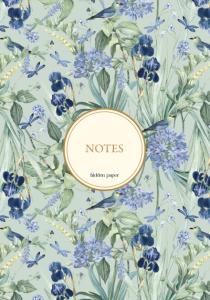 Bez Ciltli Çizgisiz Defter 03 (Hidden Paper)