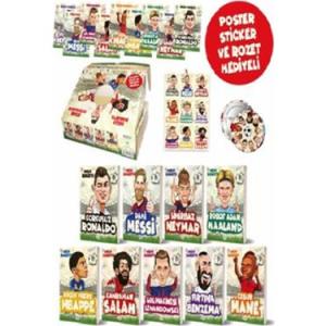 Efsane Futbolcular Kutulu Set (9 Kitap Takım)
