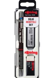 Rotring Tikky Rd 0.7+Min Silgi Hediyeli - Bordo