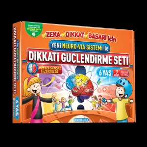 Dikkati Güçlendirme Seti 6 Yaş