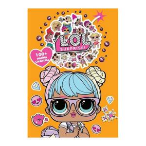 L.O.L. Surprise! Boyama Kitabı Çıkartma Bombası 100 + Harika Çıkartma Doğan Çocuk