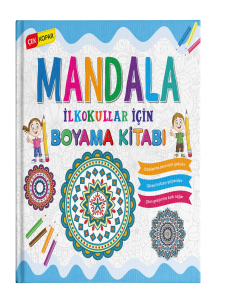 Mandala Boyama Kitabı - İlkokullar İçin