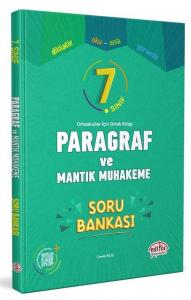 Editör Yayınları 7. Sınıf Paragraf ve Mantık Muhakeme Soru Bankası