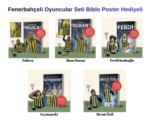 Fenerbahçeli Oyuncular Seti Biblo Poster Hediyeli