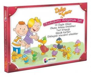 Defne ve Çınar İle Okuduğumu Anlıyorum Hikaye Seti 10 Kitap Dörtrenk Yayınları 9786257179591