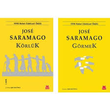 Jose Saramago Körlük ve Görmek Kitap Seti 2 Kitap