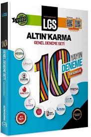 ALTIN KARMA YAYINLARI 8. Sınıf LGS 10 Yayın 10 Deneme Seti
