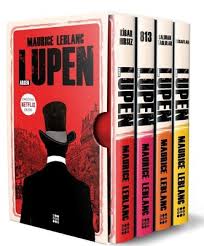 Arsen Lüpen Kutulu Kırmızı Set - 4 Kitap Takım