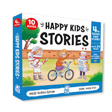 Happy Kids Stories 4 - 10 Kitap (4. Sınıf İngilizce Hikaye Seti)