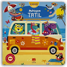 Hareketli Minikler - Muhteşem Tatil (Hareketli Kitap & Dokun Keşfet)