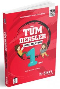 Sınav Yayınları 1. Sınıf Tüm Dersler Konu Anlatımlı