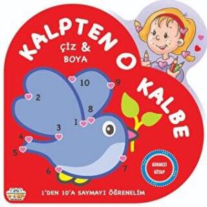 Kırmızı Kitap - Kalpten Kalbe - Çiz-Boya