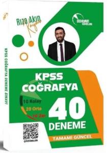 2026 KPSS Coğrafya 40 Deneme