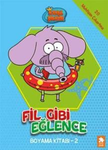 Kral Şakir - Fil Gibi Eğlence Boyama Kitabı- 2