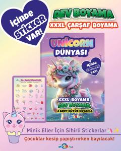 Unicorn Dünyası (Boyama Kitabı)