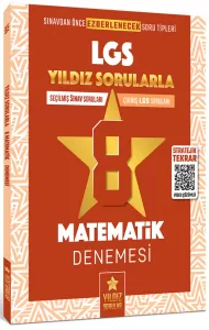 Yıldız Sorular 8. Sınıf LGS T.C İnkılap Tarihi ve Atatürkçülük 12 Deneme Video Çözümlü Yıldız Sorular