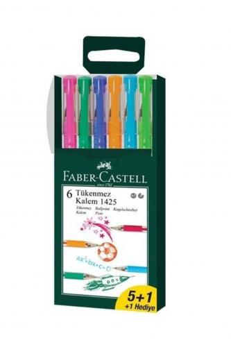 Faber-Castell 1425 Tükenmez Kalem 5+1