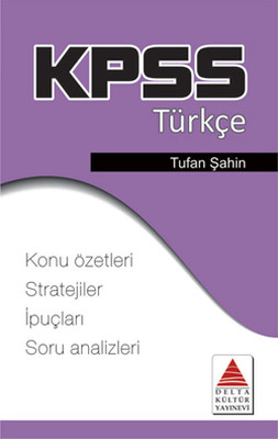 KPSS Türkçe Strateji Kartları Tufan Şahin Delta Kültür-Eğitim 97899442