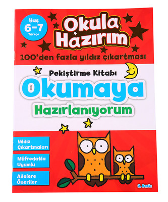 Okula Hazırım 3 - Okumaya Hazırlanıyorum Türkçe Pekiştirme Kitabı (6-7