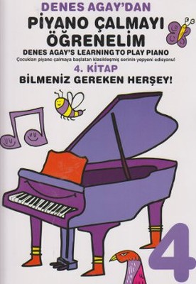 Denes Agay'dan Piyano Çalmayı Öğrenelim 4. Kitap Nancy Bachus Porte Mü