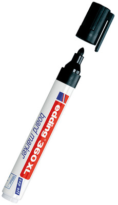 Edding XL Cap Off Siyah Tahta Kalemi