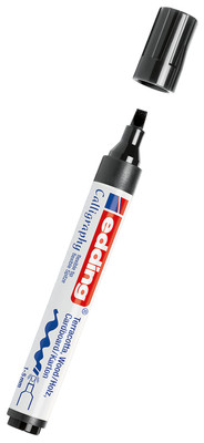 Edding Siyah Kaligrafi Kalemi