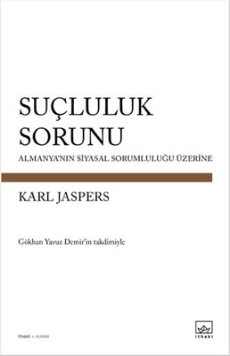 Suçluluk Sorunu Karl Jaspers İthaki Yayınları 9786053754534