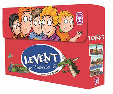 Levent İz Peşinde Set 2 - 5 Kitap Takım