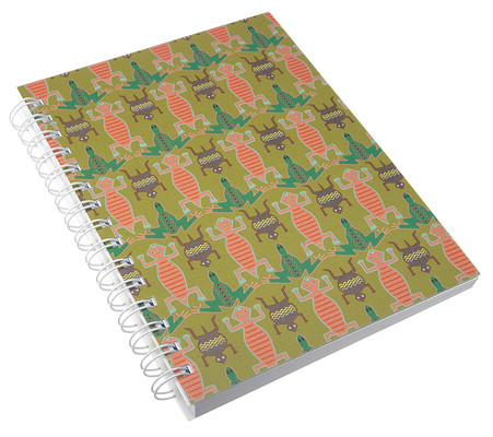 Tosbaa Aborjin Kikirdeyen Kurbağalar 15x21 Defter