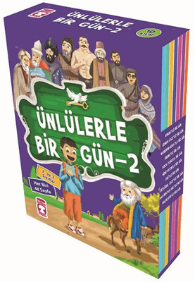Ünlülerle Bir Gün 2 Seti-10 Kitap T Mustafa Orakçı Timaş Çocuk 9786050821109