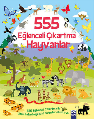 555 Eğlenceli Çıkartma Hayvanlar