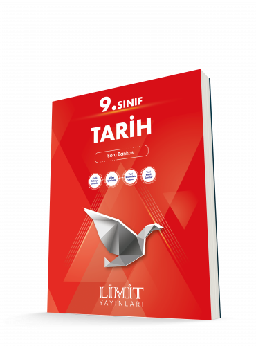 9. Sınıf Tarih Soru Bankası Halit DERYA Limit Yayınları 9786052753545