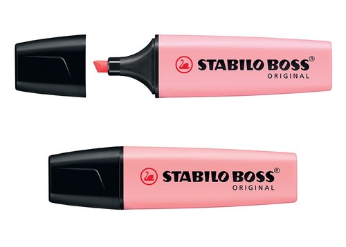 Stabilo Boss Original Pastel Fosforlu Kalem Pembe