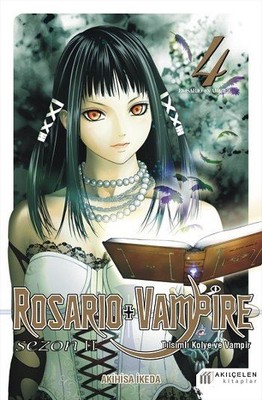 Rosario+Vampire-Tılsımlı Kolye ve Vampir-Sezon 2 Cilt 4 Akılçelen Kitaplar 9786059800495