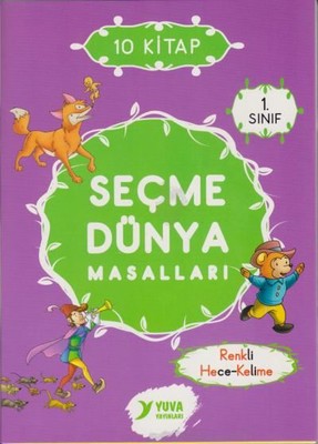 1. Sınıf Seçme Dünya Masalları-10 Kitap Takım Yuva 9789755176345