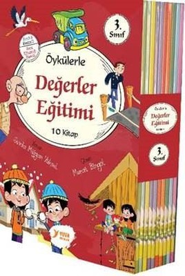 3.Sınıflar için Öykülerle Değerler Eğitimi-10 Kitap Takım Sevda Müjgen Yüksel Yuva 9789755176253