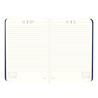 Keskin Color 2023 14x20 Günlük Termo Deri Taba Ajanda 8693043093720