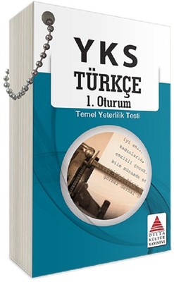 YKS 1.Oturum Türkçe Kartları TYT Tufan Şahin Delta Kültür-Eğitim 97860