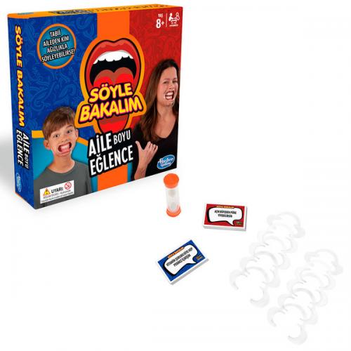 Hasbro Games Söyle Bakalım Aile Boyu Eğlence Kutu Oyunu C3145
