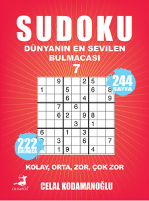 Sudoku 7-Dünyanın En Sevilen Bulmacası 7 Olimpos Yayınları 97860520636